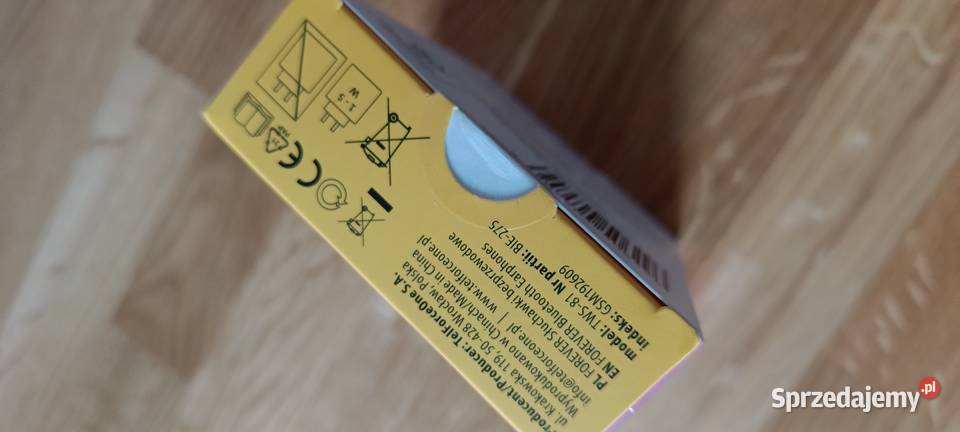 FOREVER TWS81 słuchawki bezprzewodowe kolor Ełk sprzedam