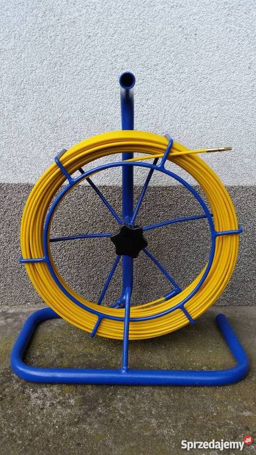 Zestaw włókno szklane  pilot 45mm80m na stojaku Wrocław sprzedam