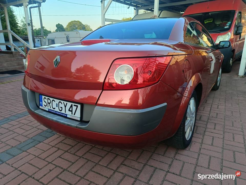 Renault Megane Cabrio Coupe 16 Benzin elektryczne lusterka Bierawa sprzedam