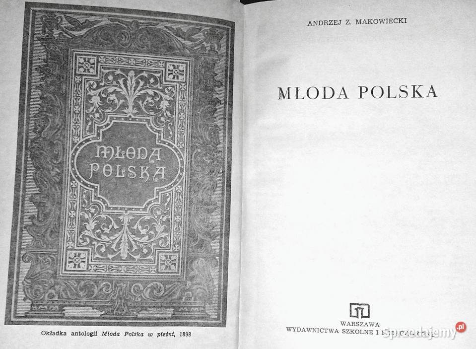 Młoda Polska Andrzej Z Makowiecki twarda z obwolutą lubelskie