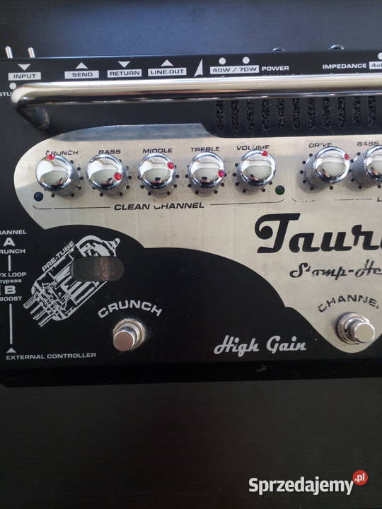 Wzmacniacz gitarowy Taurus High Gain 4 Wzmacniacze i pokrewne Wieliczka