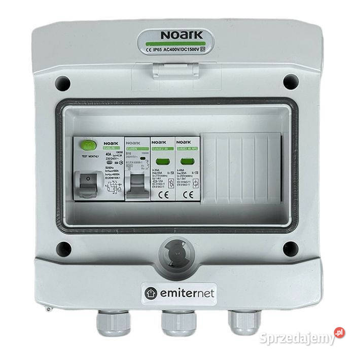 Rozdzielnica AC EMITER EM264NAC Noark T2 16 A 1F