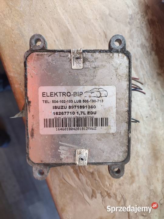 Sterownik silnika astra h 17 dti ISUZU Zielona Góra