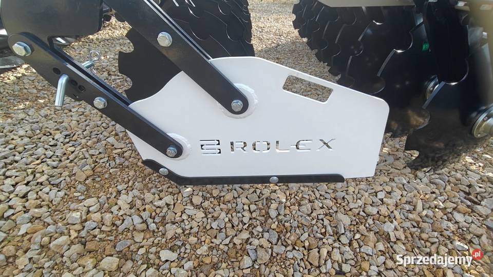 RABATY Agregat Brona talerzowa ROLEX 25m wał Łęczyca