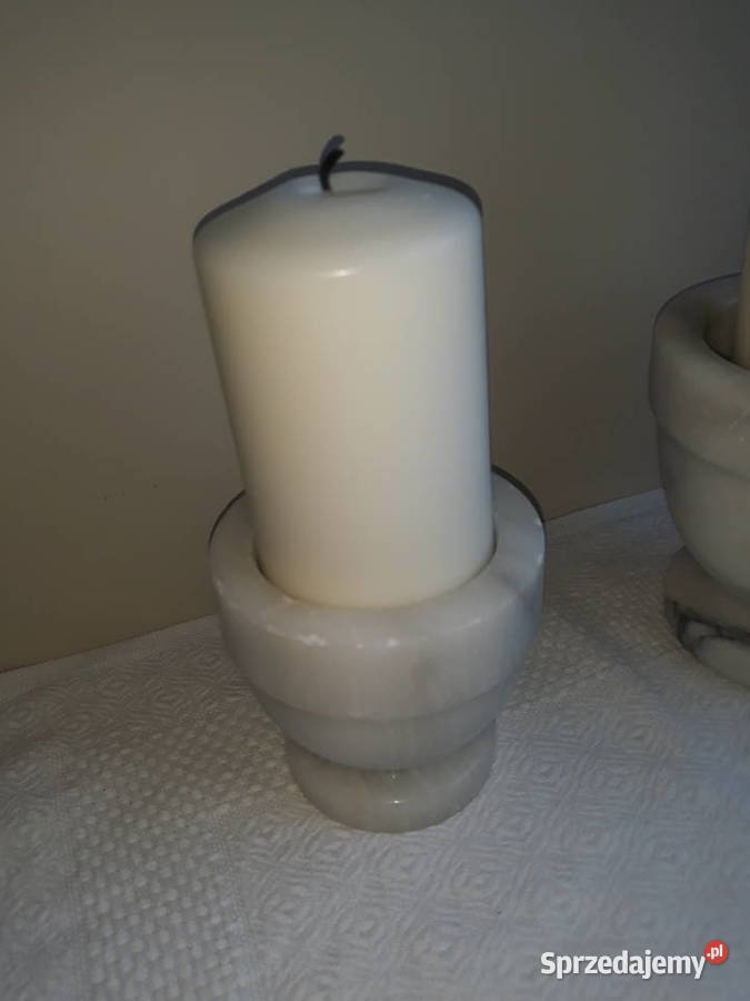 moździerz moździerze kamienne granit świecznik Gdańsk