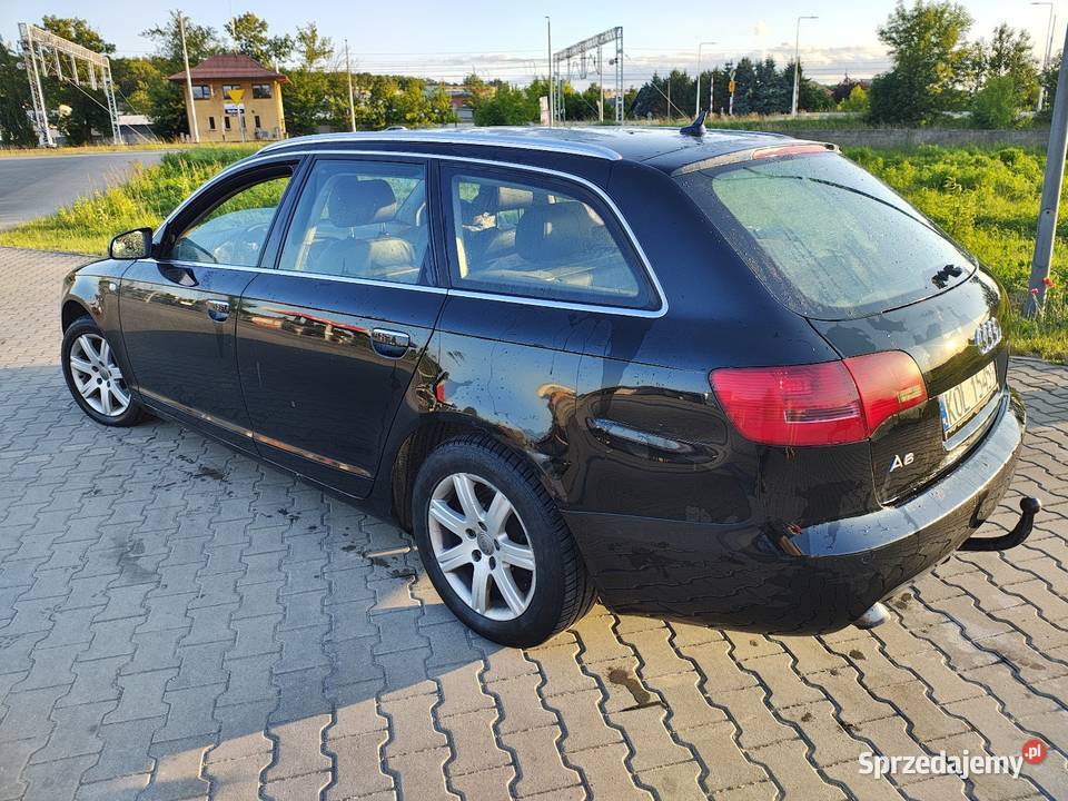 Audi a6c6 20tdi kombi ful zamienię na ciągnik relingi dachowe Trzyciąż