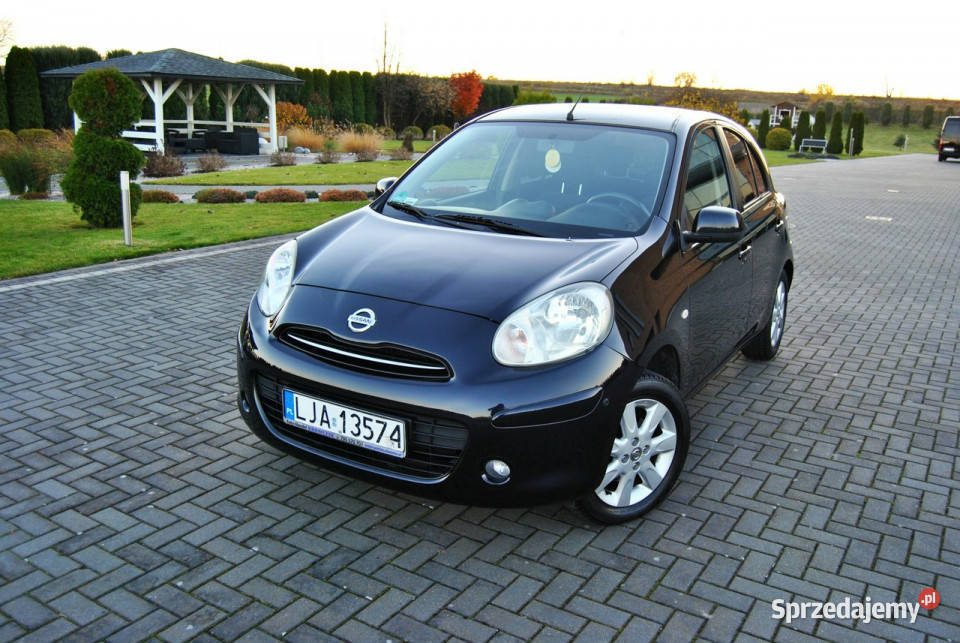 Nissan Micra REJ 12 BenzynaGAZ Klima NAVI Alu 80KM Modliborzyce sprzedam