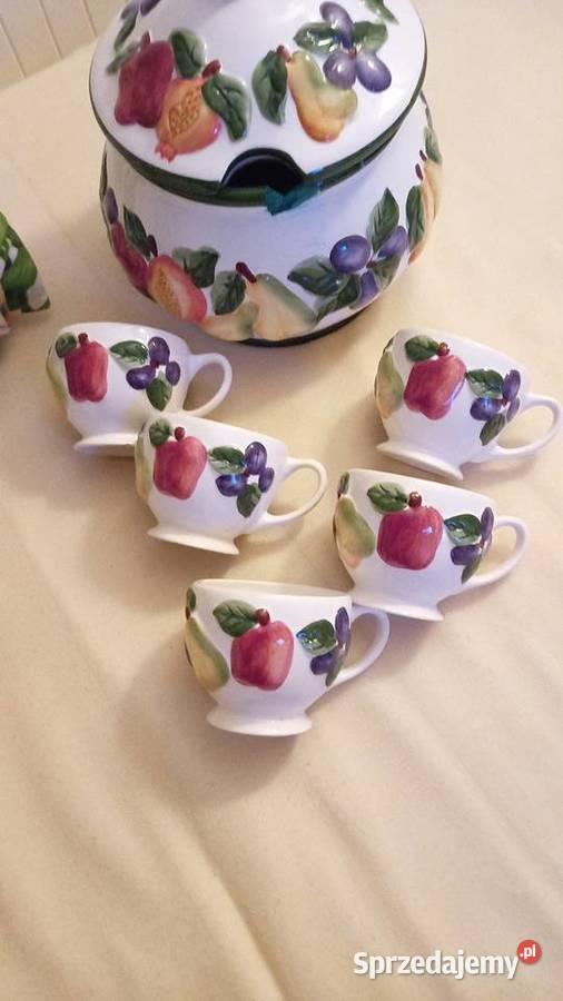 Waza i 5 filiżanek mazowieckie