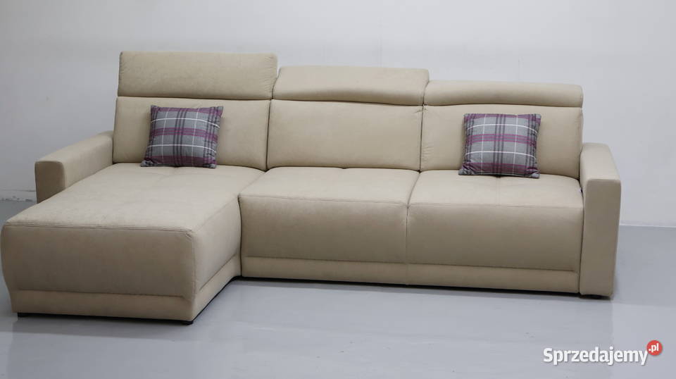 TGI DESIGN NOWOCZESNY NAROŻNIK rogówka kanapa 265cm Poznań