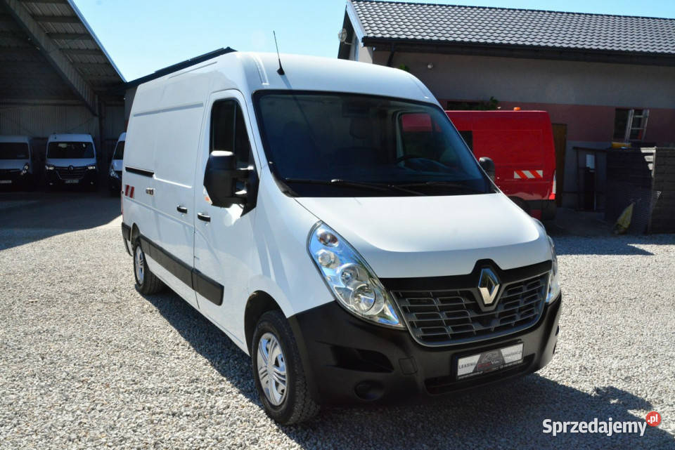 Renault Master średniak L2H2 3 osobowy blaszak klimatyzacja mazowieckie Warszawa