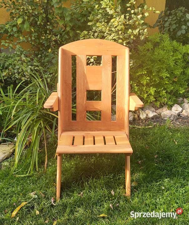 Meble ogrodowe drewniane składane meble tarasowe drewno śląskie Kalety sprzedam