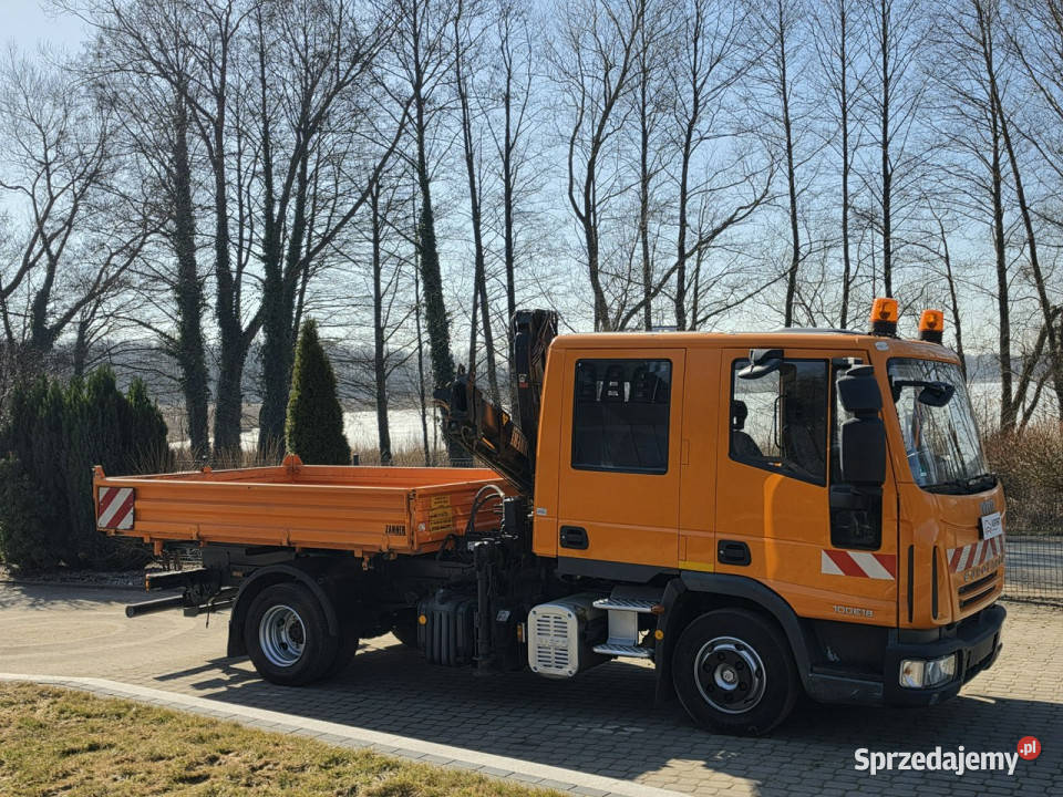 Iveco EUROCARGO 100E18 Doka Brygadówka Iveco manualna Samochody ciężarowe Skępe sprzedam