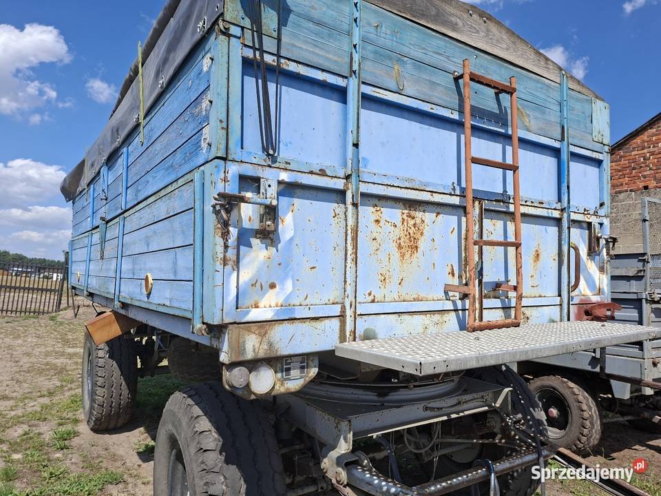 Sprzedam przyczepe agro czeska nieuszkodzony Przyczepy rolnicze Gizałki