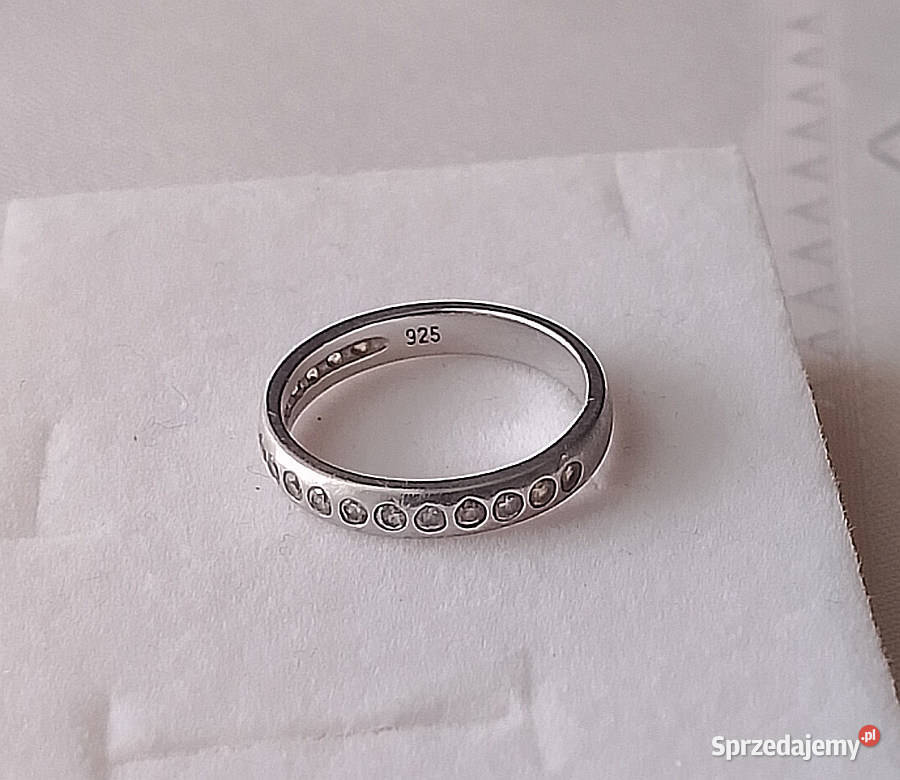 pierścionek obrączka srebro 925 srebro Suwałki