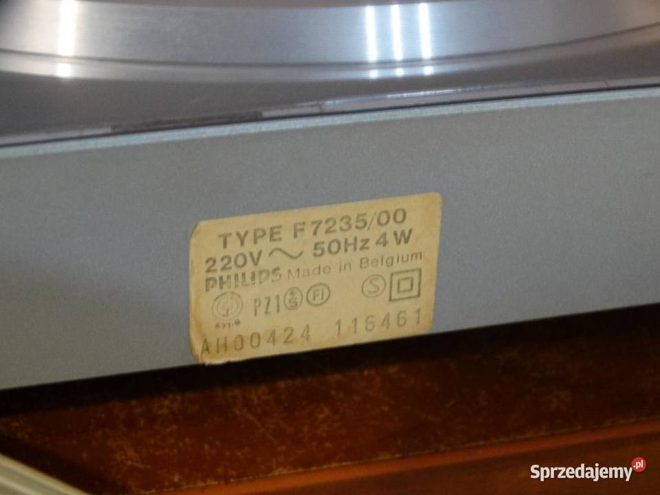 Gramofon Philips F7235 automat Quartz igła Jasło