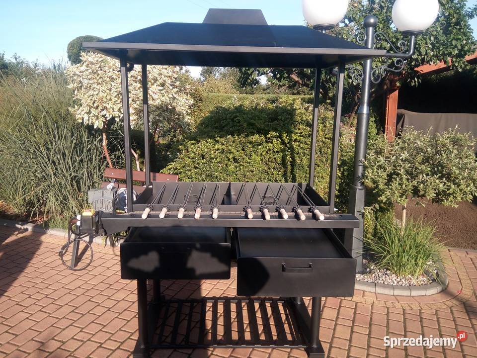 grill cateringowy gastronomiczny do szaszłyka Damasławek