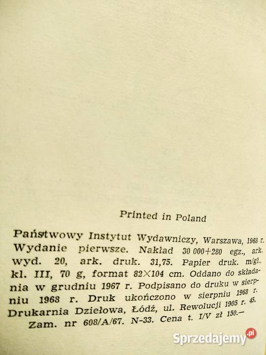 Utwory Norwida książki antykwariaty Bródno Antykwariat Warszawa