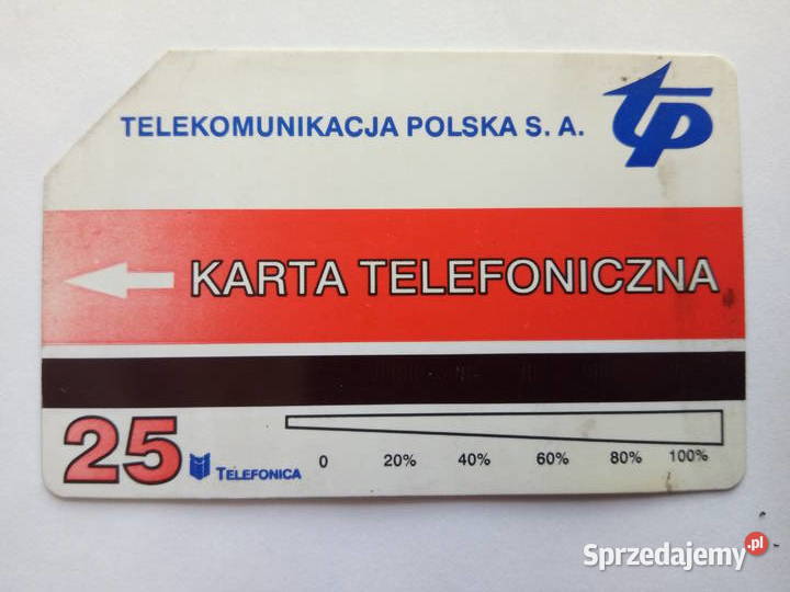 Karta telefoniczna przedstawiająca Malbork 25