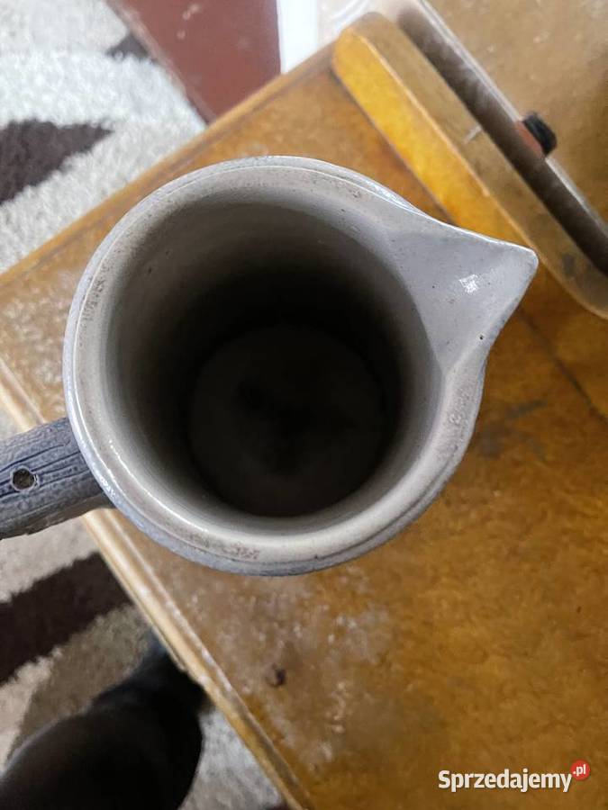 Ceramiczny dzban reliefowy wielkopolskie Jarocin sprzedam