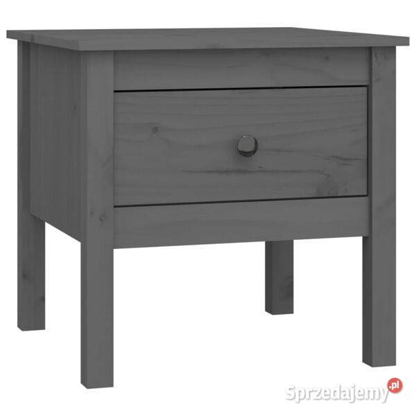 vidaXL Stoliki boczne 2 szare 50x50x49 SKU813799 Pozostałe sprzedam