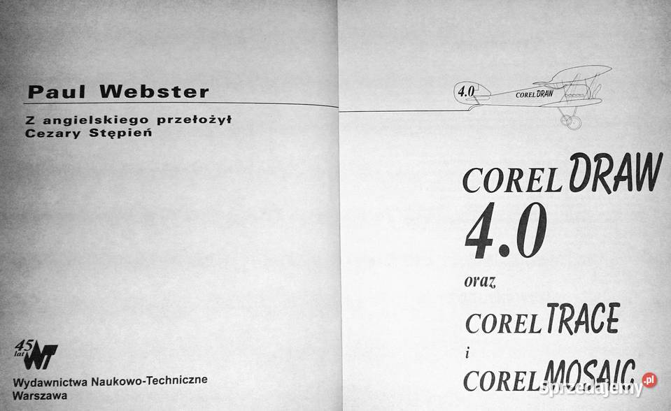 Corel DRAW 40 Paul Webster sprzedam
