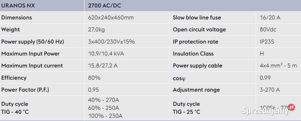 Bhler Selco Uranos NX 2700 AcDc Krotoszyn