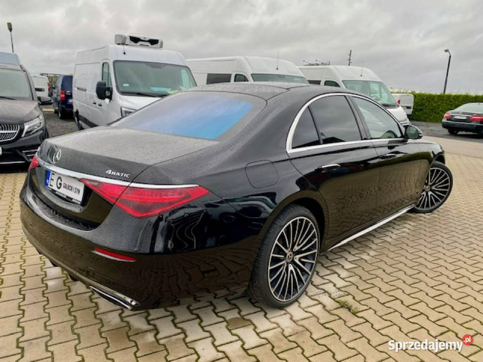 Mercedes S 580 SALON VOLL 4X4 DYSTRONIC OŚ Zarejestrowany w Polsce Motoryzacja Leszno