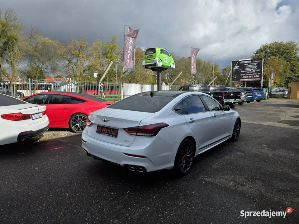 Genesis G80 33 Turbo 370 Kamery 360 Łopatki LED czujnik zmierzchu Słupsk sprzedam