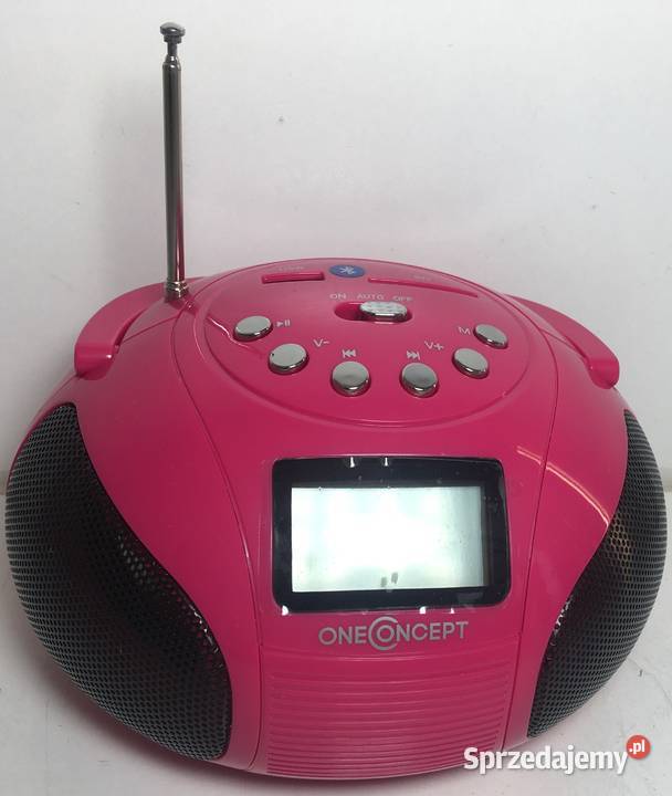 Mini boombox BT FM Oneconcept radio Pozostałe Częstochowa sprzedam