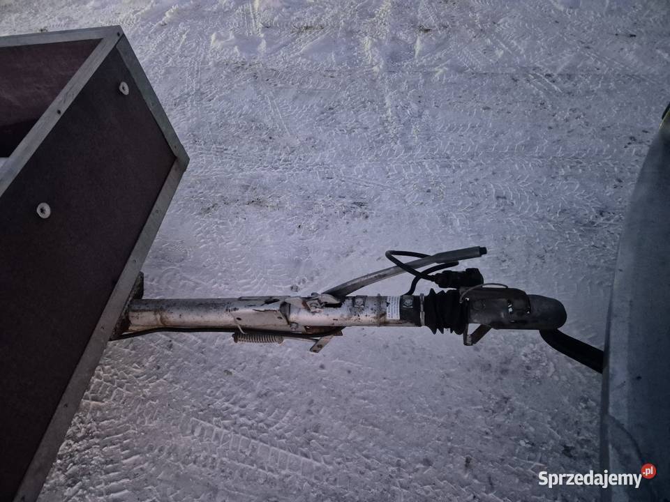 Przyczepka samochodowa 18x11 z dokumentami Stara Kaźmierka