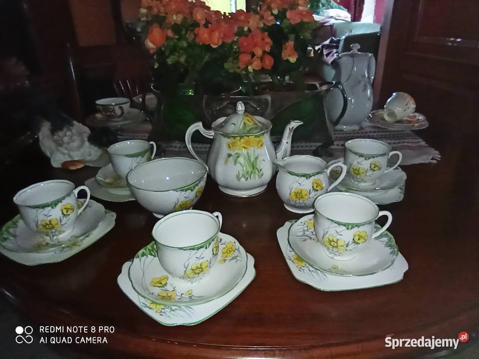 Serwis do herbaty Royal Standard i Buttercup Gdańsk