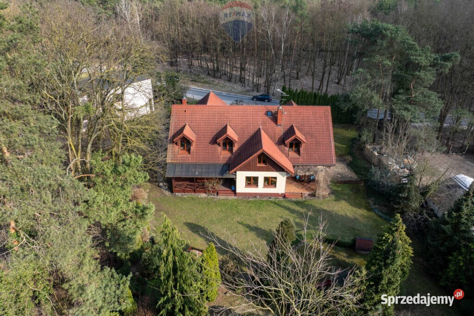 Klimatyczny dom odrębne mieszkanie duża działka garaż Jerzykowo