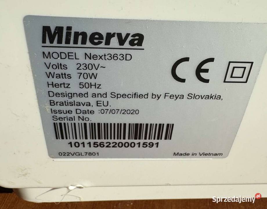 Syndyk sprzeda prawo własności maszyny do szycia Gdańsk