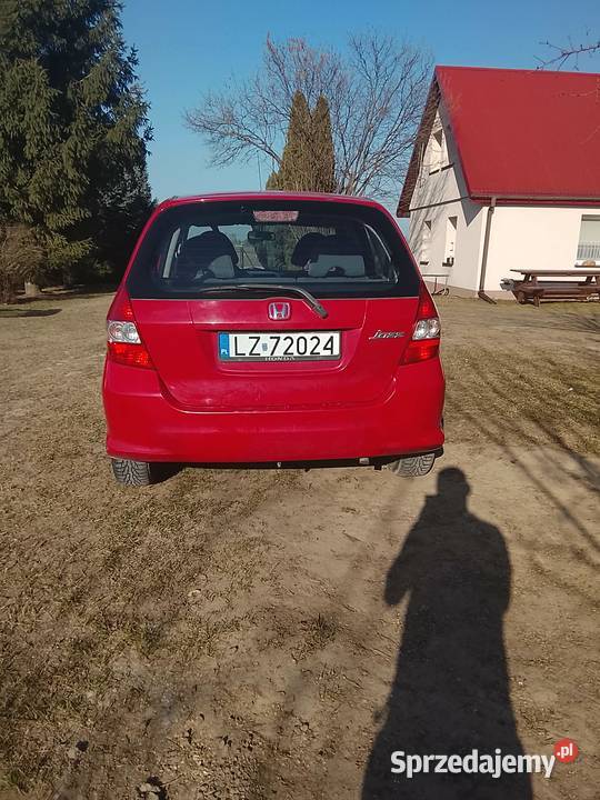 Honda jazz 12 benzyna 2005 Jazz Hrubieszów sprzedam