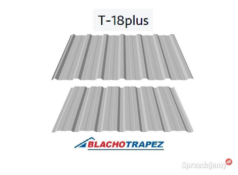 Blacha TRAPEZOWA T18 połysk Blachotrapez podlaskie Hajnówka