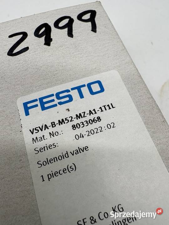 Festo VSVABM52MZA11T1L 8033068 Elektrozawór Warszawa sprzedam
