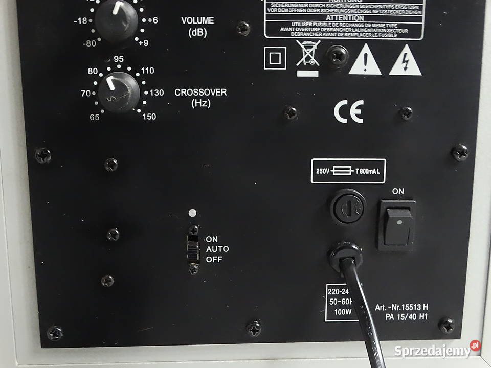 Subwoofer Aktywny CANON M 230 120W Niemiecka Biłgoraj