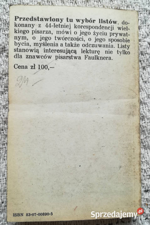 Listy William Faulkner Białystok
