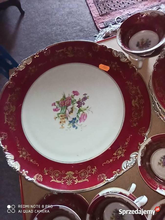 Filiżanka z talerzykiem Koningl pn Tettau Import sprzedam