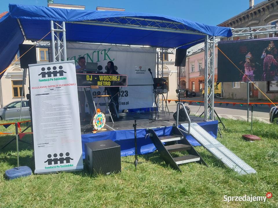 scena mobilna na przyczepie mazowieckie Radom sprzedam