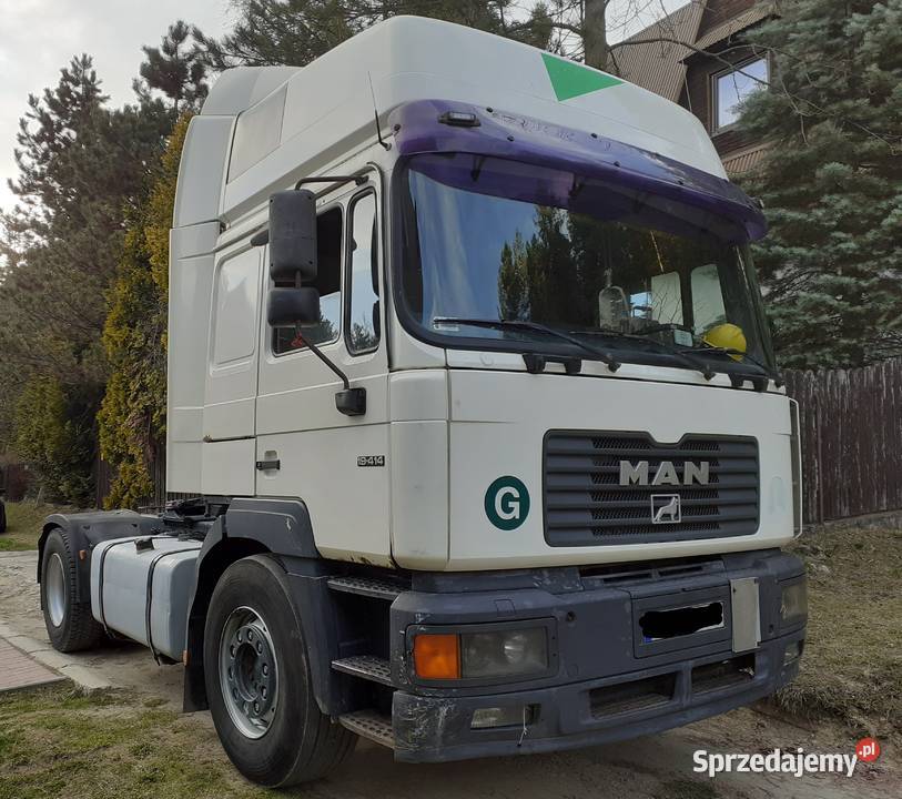 Ciągnik siodłowy MAN F2000 Samochody ciężarowe Skomielna Biała