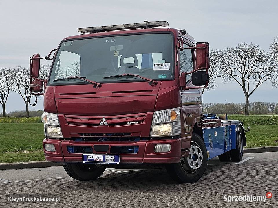 Fuso CANTER 9C18 HIAB 8T HOOKLIFT hakowiec 4x2 pomorskie