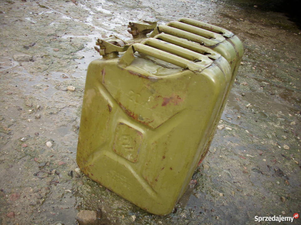 Kolekcjonerski kanister radziecki z 1989 r do