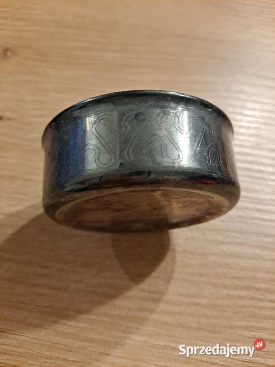 Warmet Resovia Puzderko posrebrzane PRL Kraków