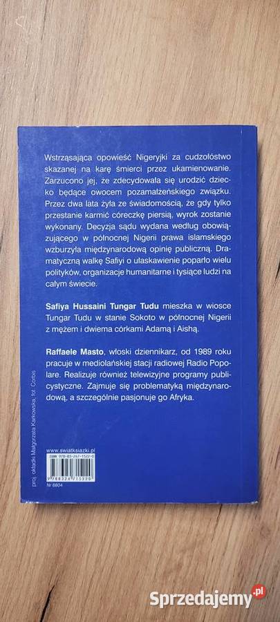 Safiya Hussaini Żyję Dzięki Wam łódzkie Pabianice sprzedam