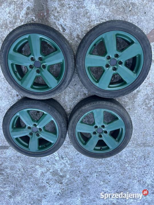 Felgi koła aluminiowe r17 vw audi skoda 5x112 Świebodzice