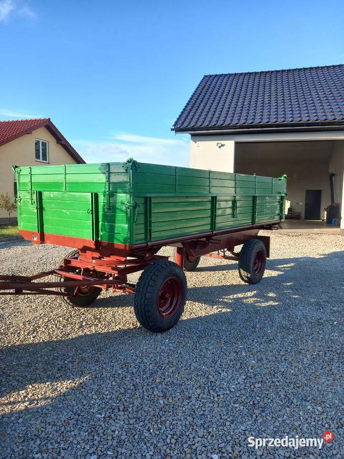 Przyczepa rolnicza reisch Pilzno