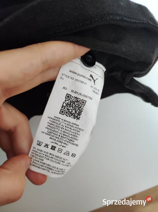 Puma damska czarna bluzka polo Biała Podlaska