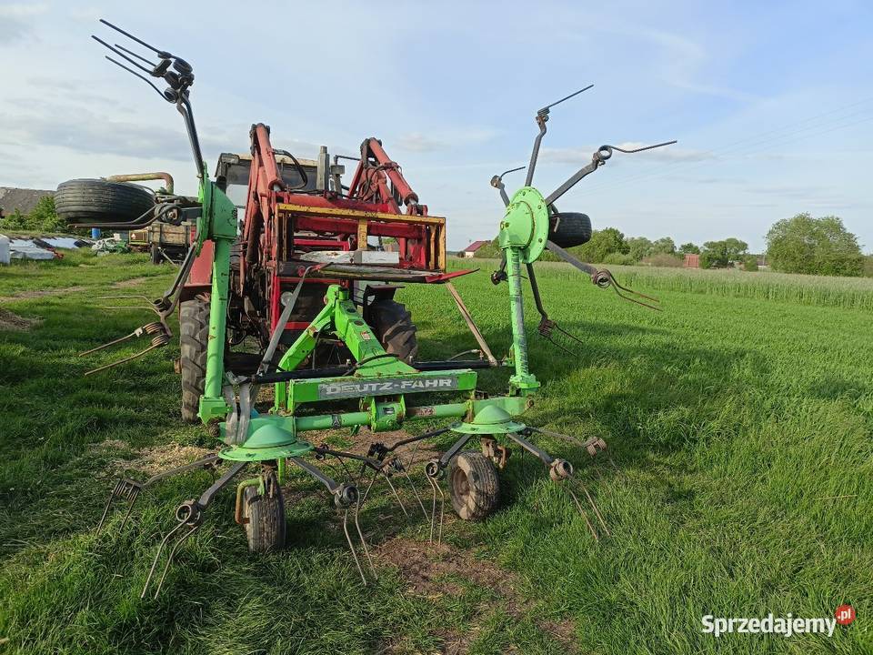 Przetrząsarka przegrabiarka Deutz fahr kh 252 Deutz-Fahr wielkopolskie Ostrów Wielkopolski