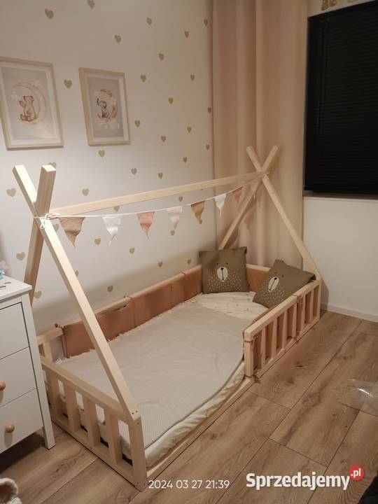Łóżeczko łóżko dzieciece tipi 180x90 Meble